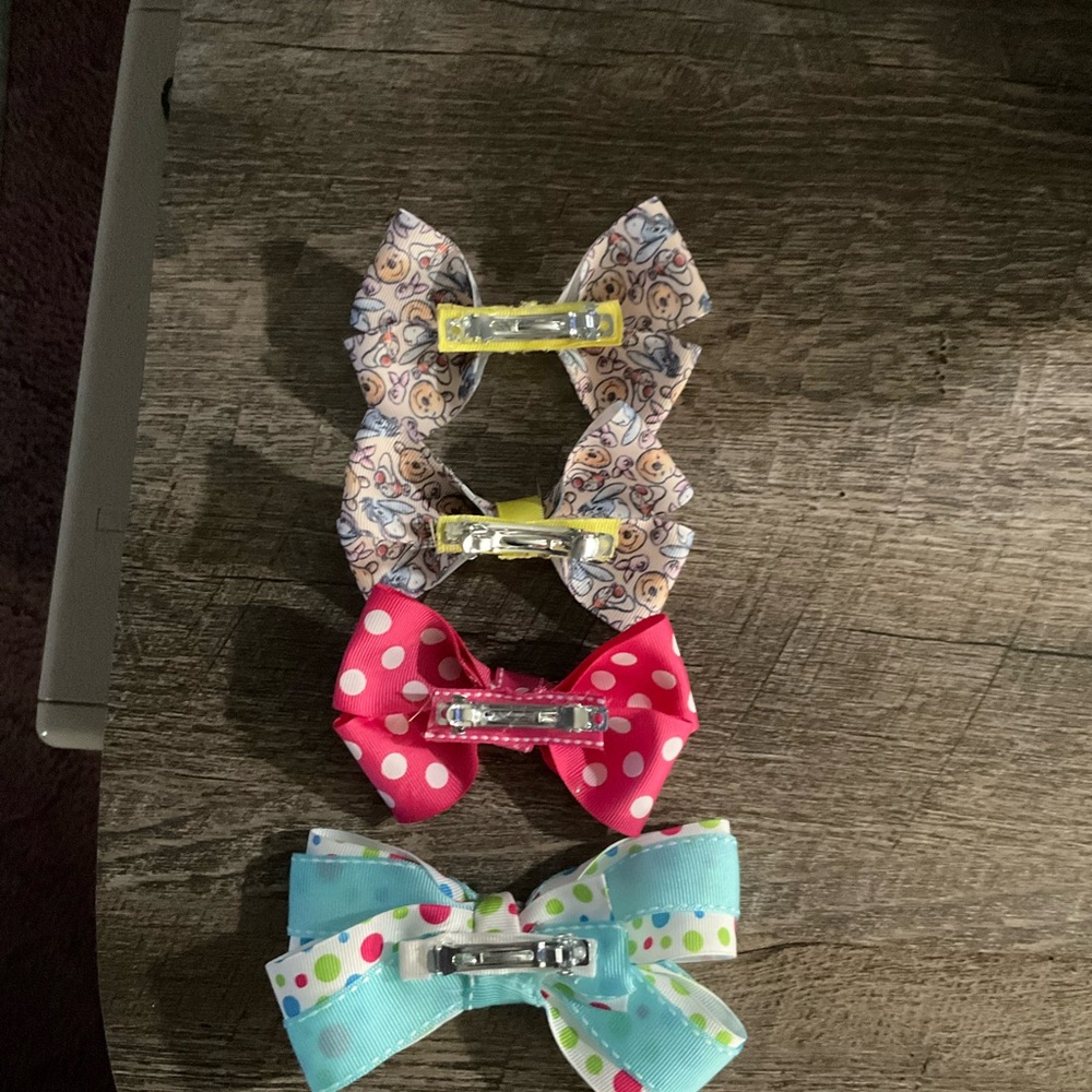 Colorful Kids Hair Bow - Picture 4 of 4